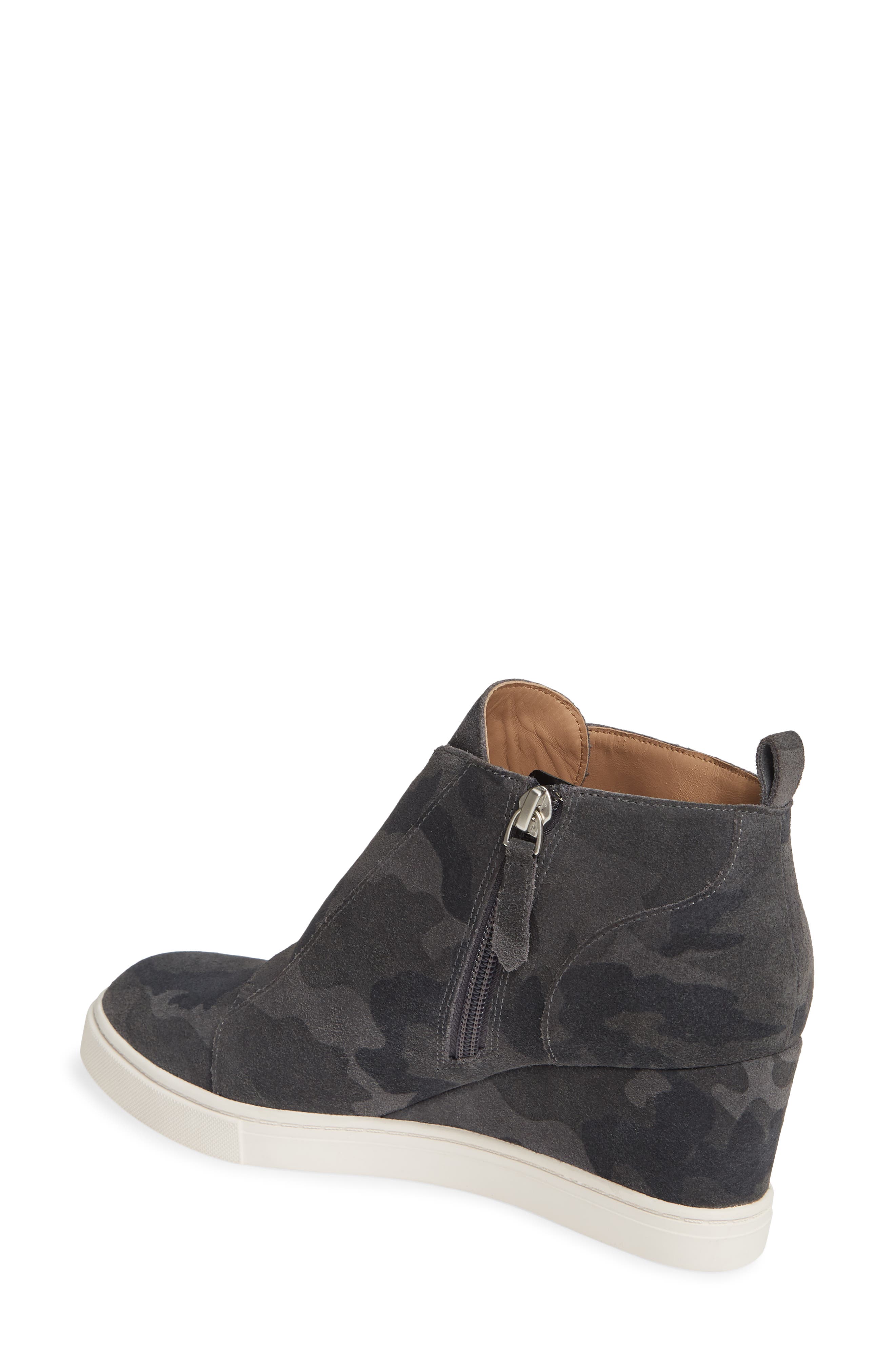 Felicia Wedge Sneaker, Alternate, color, BL/DK GRY