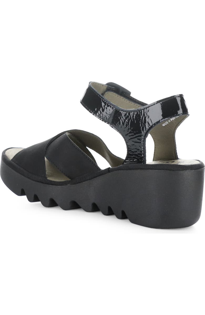 Fly London Bace Platform Wedge Sandal, Alternate, color,