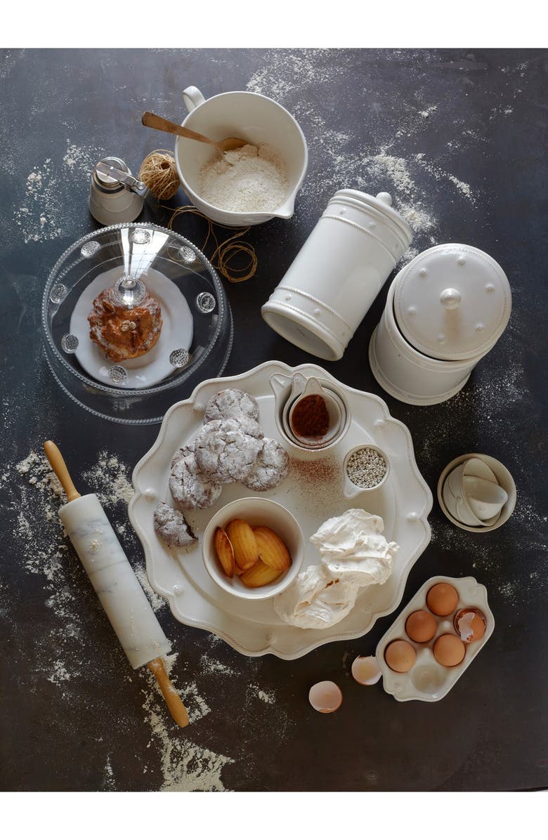 Juliska 'Berry and Thread' Scallop Charger Plate, Alternate, color, Whitewash