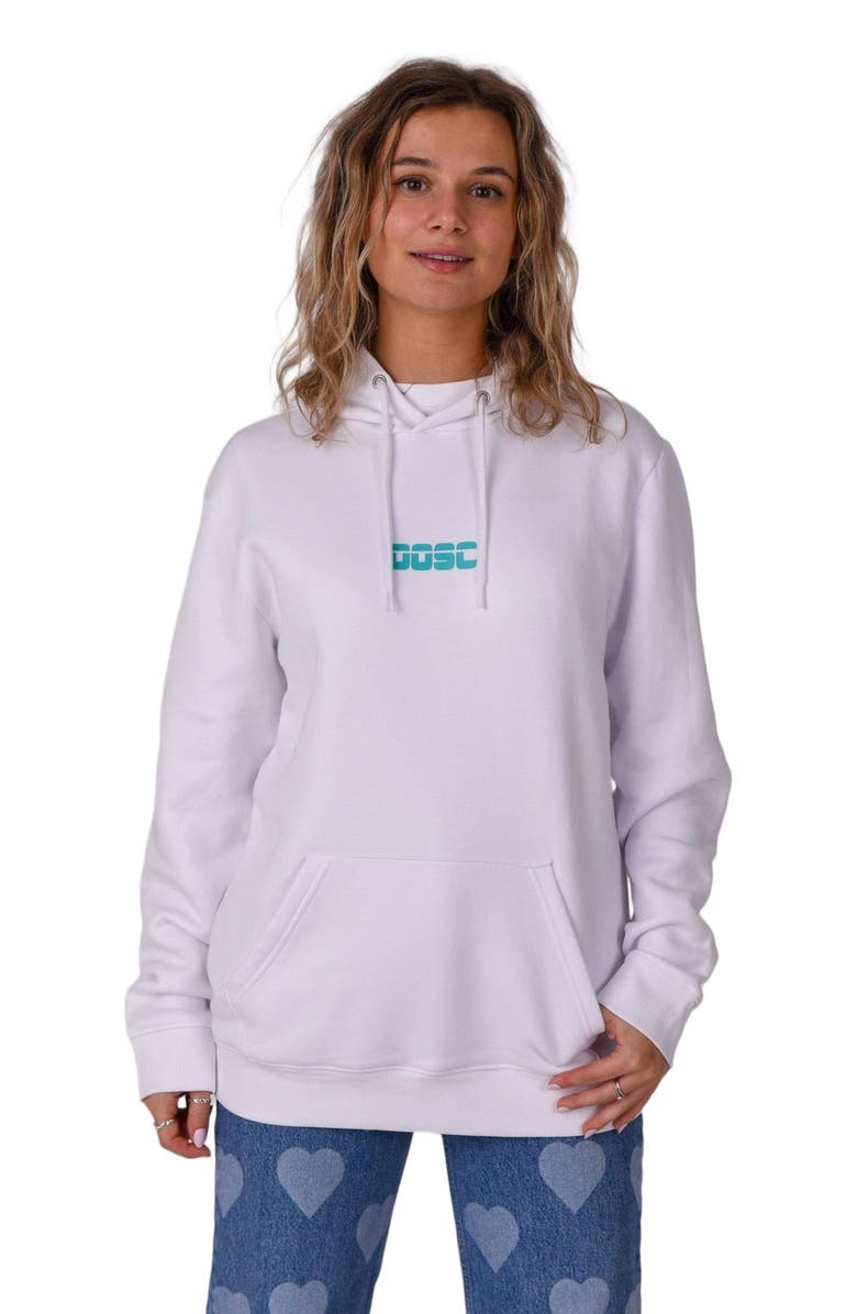 OOSC Retro OOSC Hoodie - White, Main, color, White