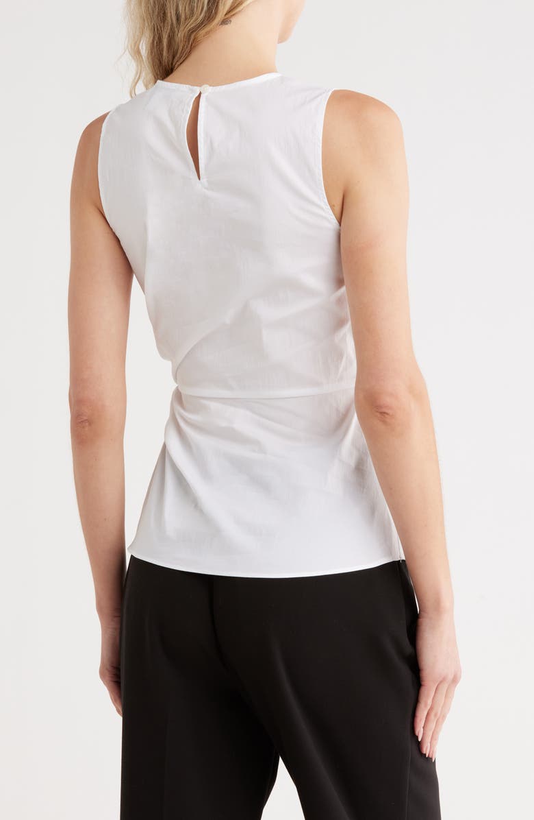 JASON WU Twist Front Sleeveless Top, Alternate, color, White