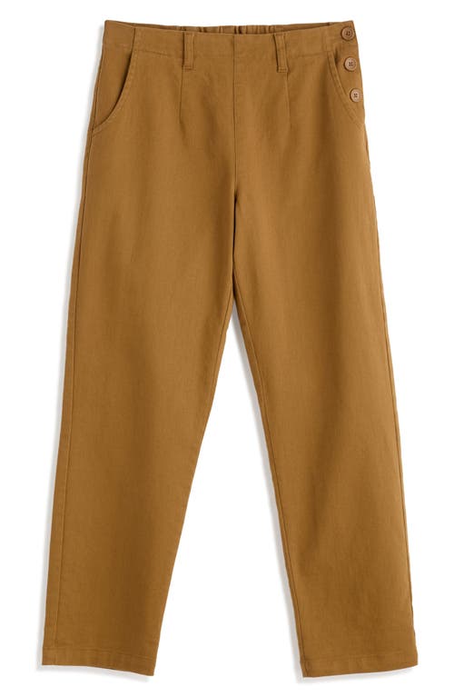 Seasalt Cornwall Waterdance Tapered Leg Pants In Brown