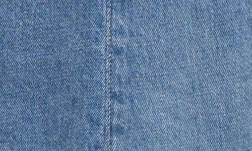 Kut From The Kloth Blanca Denim Mini Shirt Dress In Medium Wash In Medium Wash