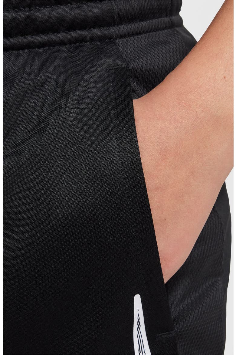Kids' Dri-FIT Trophy23 Athletic Shorts, Alternate, color, 010 BLACK/BLACK