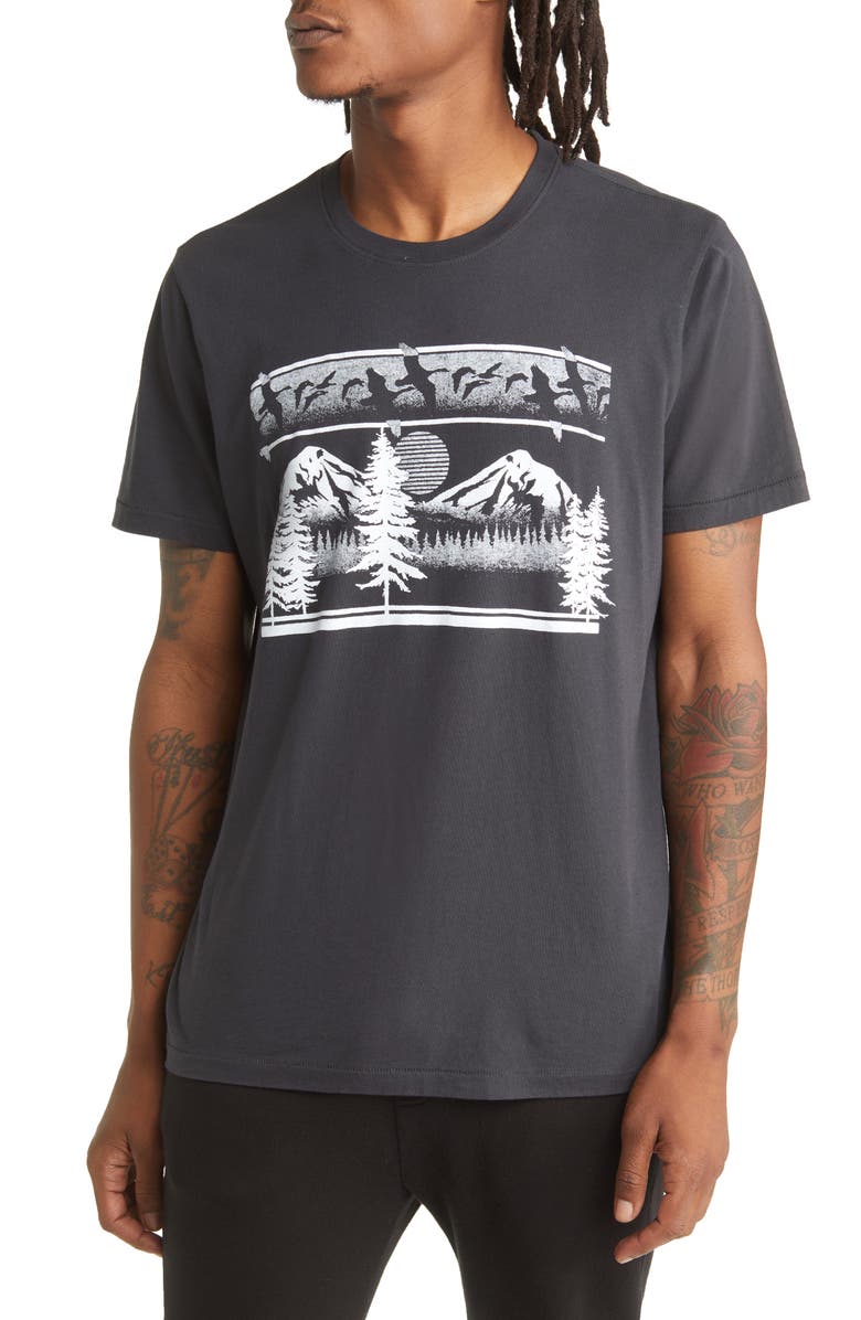 Sol Angeles Men's Evergreen Crewneck Graphic Tee, Main, color,