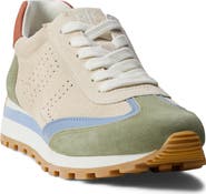 Lauren Ralph Lauren Dani Perforated Lace-Up Sneaker