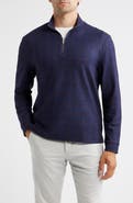 johnnie-O Mikey Printed Quarter Zip Pullover