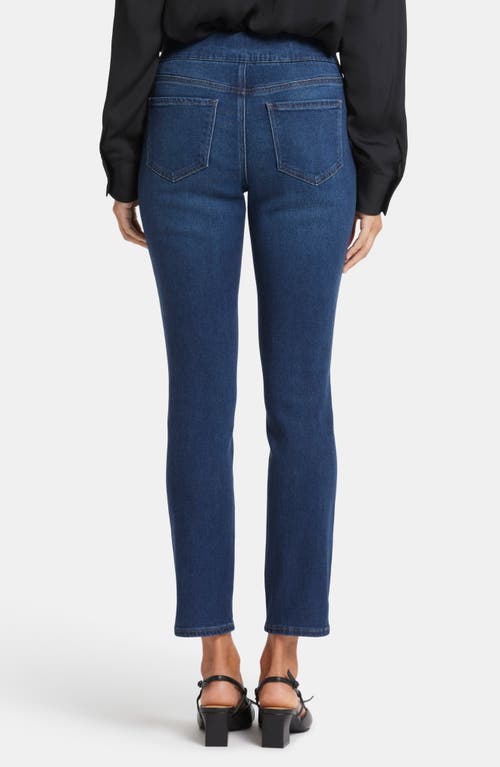 Nydj Petite Ami Skinny Batik Blue Jean