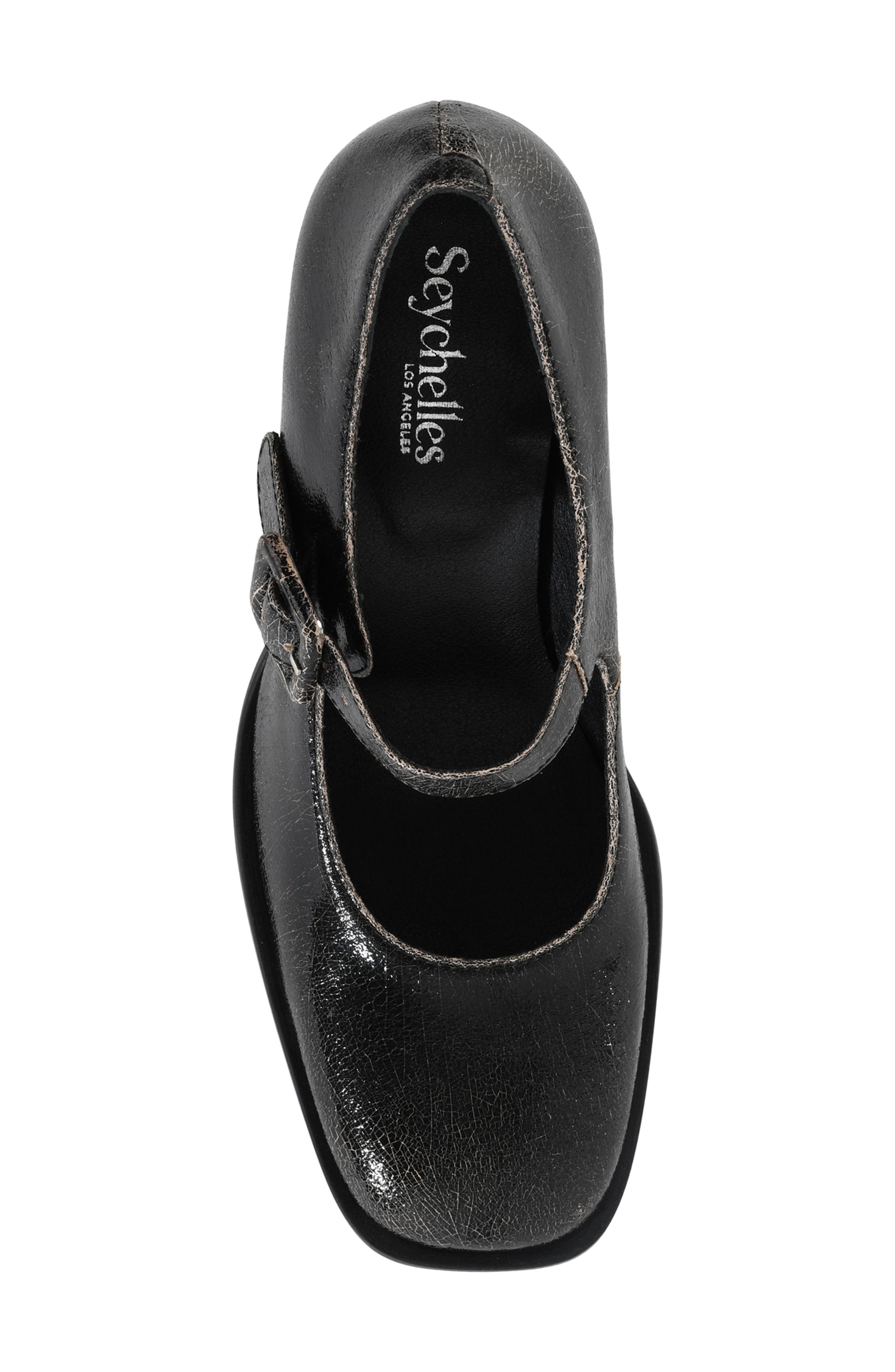 Seychelles Play Pretend Mary Jane Pump, Alternate, color, Black/ Beige