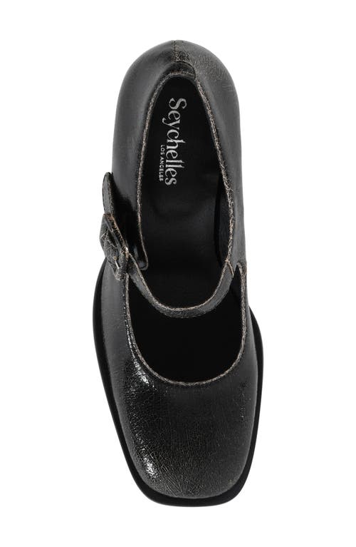 Seychelles Play Pretend Mary Jane Pump In Black