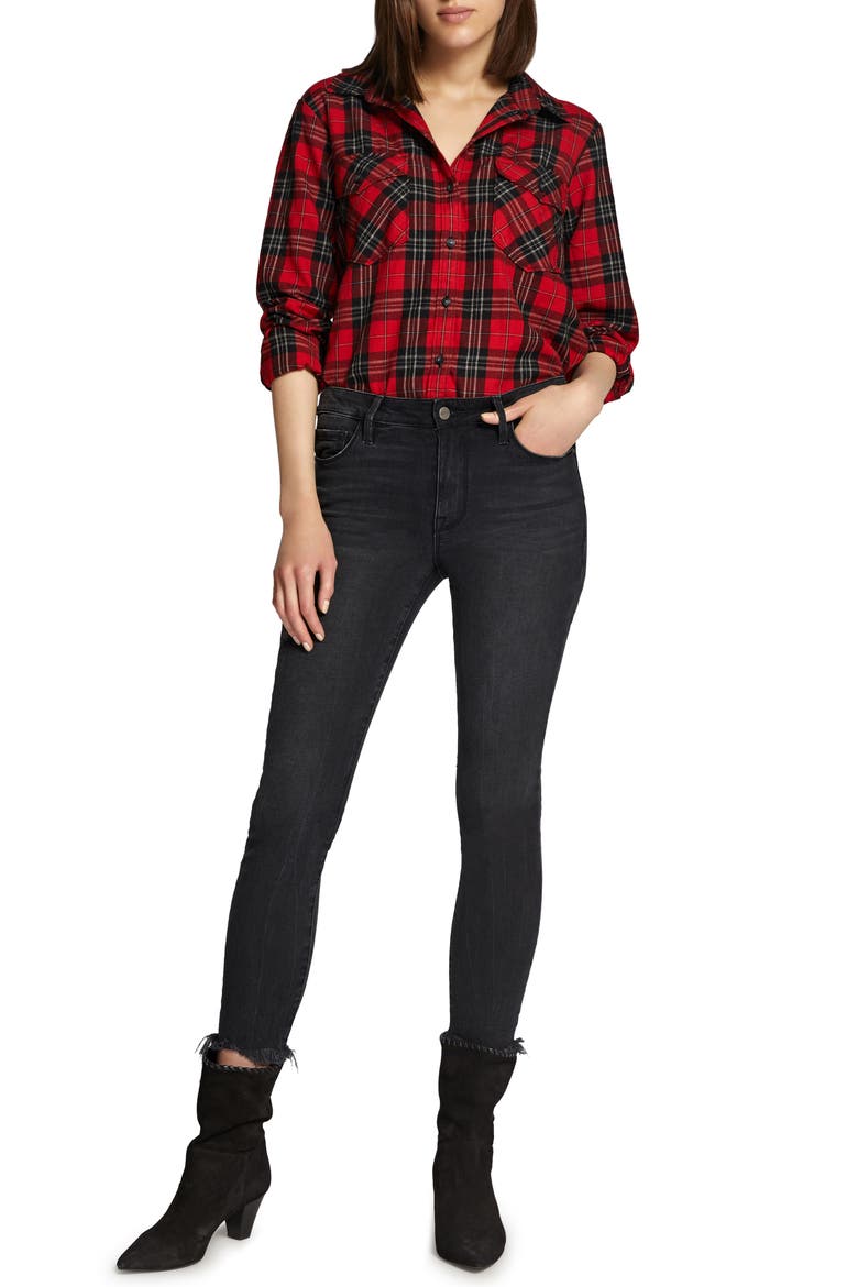 Boyfriend for Life Shirt, Alternate, color, STELLA PLAID