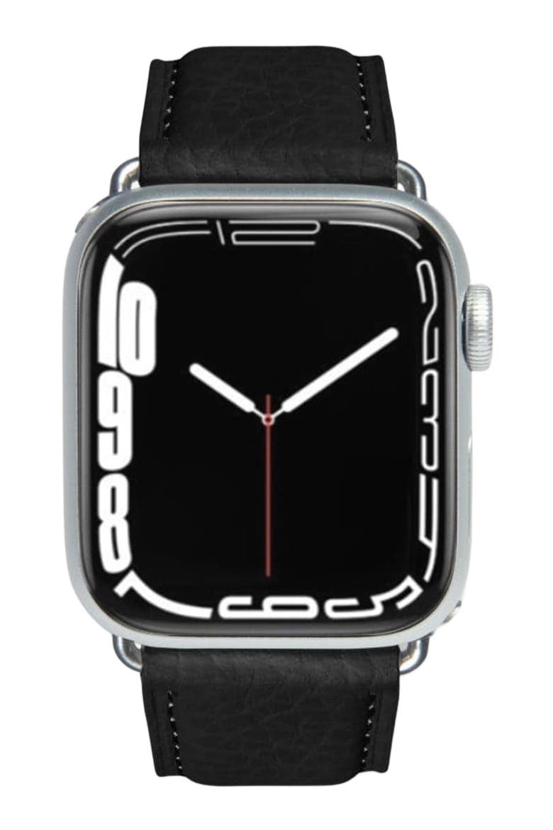 Apple Watch Band 42/45/49mm, Main, color, Black Caviar