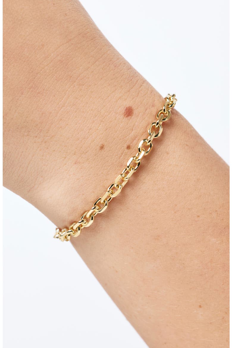 Eve Chain Bracelet, Alternate, color, GOLD