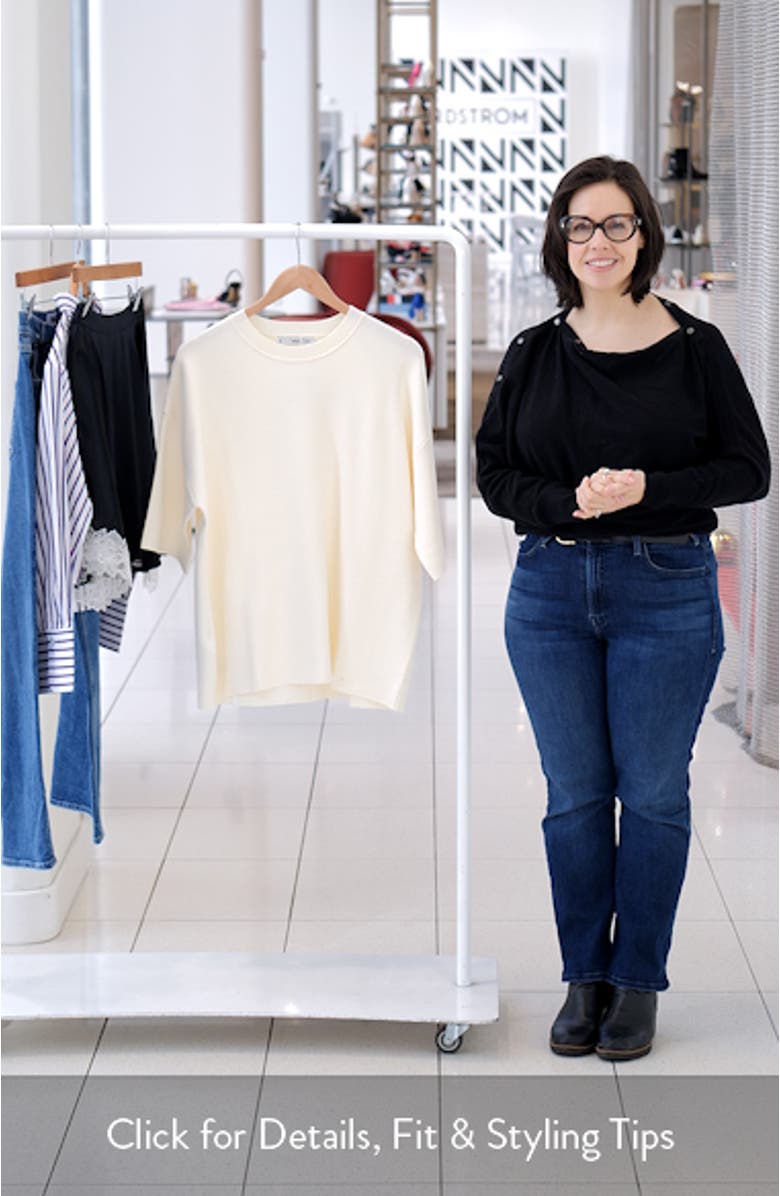 Rama Short Sleeve Crewneck Sweater, sales video thumbnail