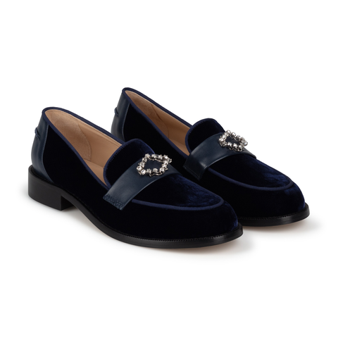 Ava Loafer in Velvet