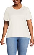 Lands' End Supima Cotton Crewneck T-Shirt