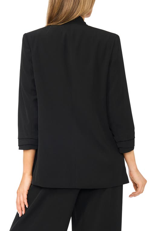 Halogenr Halogen(r) Open Front Blazer In Rich Black