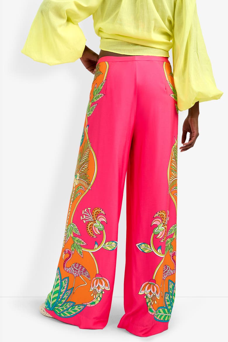 Lanay Tiger Lily Tango Print Pant, Alternate, color, Tiger Lily Tango