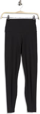 90 DEGREE BY REFLEX Pinstripe High Waist Performance Leggings
