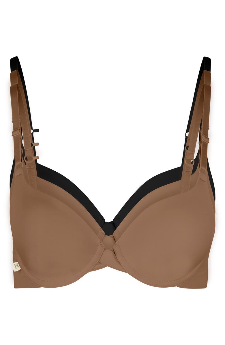 Harper Wilde The Base Assorted 3-Pack Underwire Bras, Main, color,
