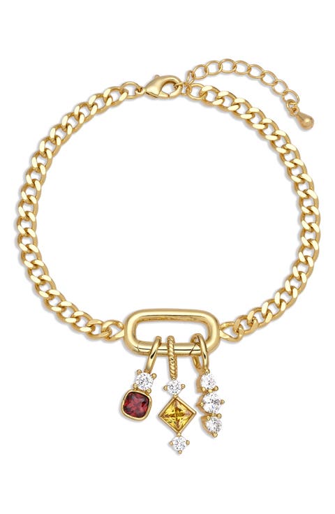 Solara Charm Chain Bracelet