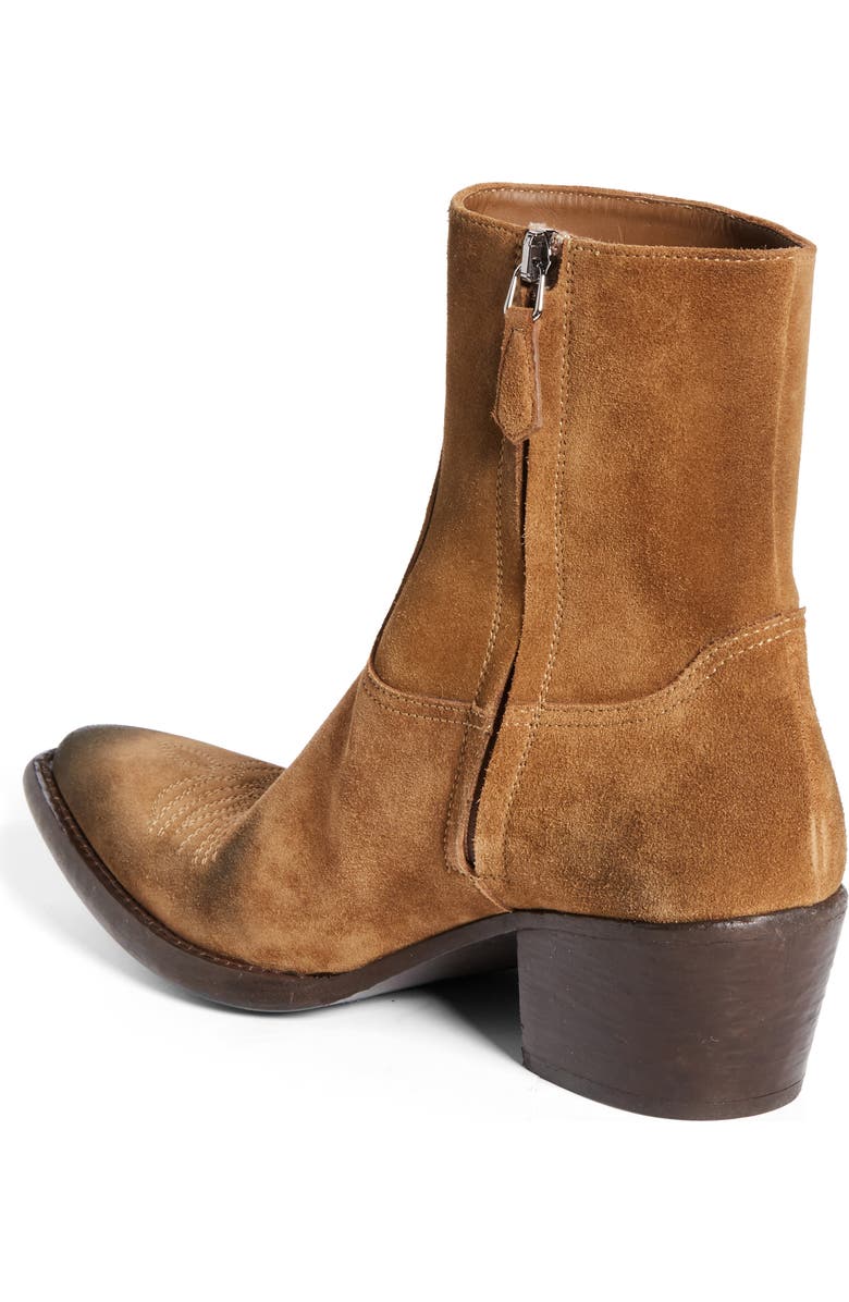 Prada Western Boot, Alternate, color, Tobacco