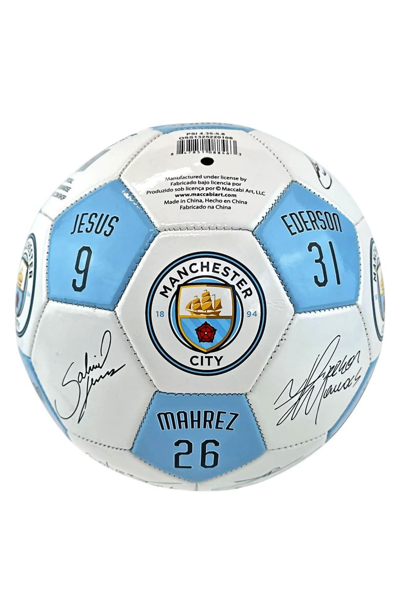 Pro Ball Manchester City Player Signatures Soccer Ball Size 5, Alternate, color, 