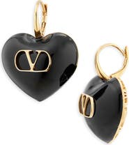 Valentino Garavani Coeur Royal Drop Earrings