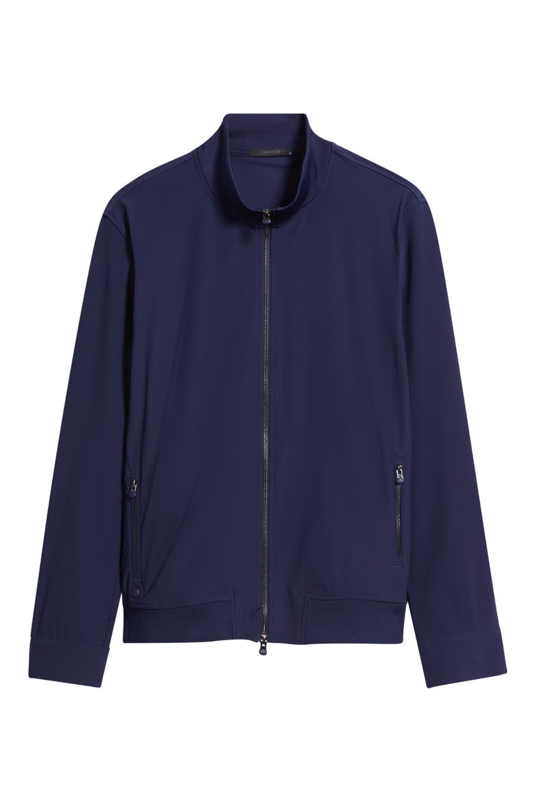 Montauk Bomber Jacket, Alternate, color, MALTESE BLUE