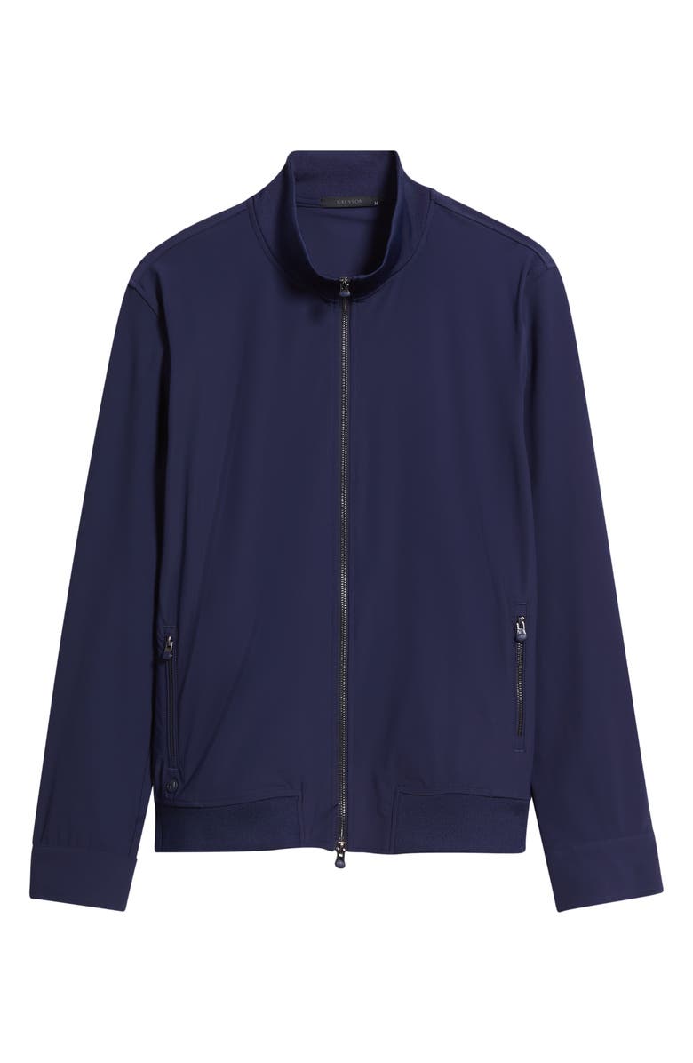 Greyson Montauk Bomber Jacket, Main, color, Maltese Blue