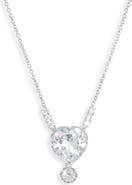 Nadri Blythe Heart Pendant Necklace