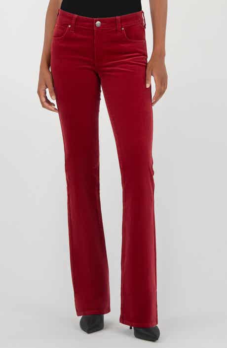 KUT from the Kloth Natalie Mid Rise Bootcut Corduroy Pants