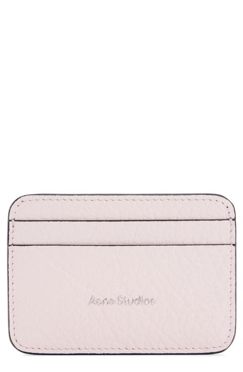 Grained Leather Card Holder