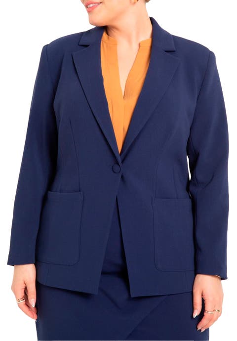 The 365 Suit Patch Pocket Blazer (Plus Available)
