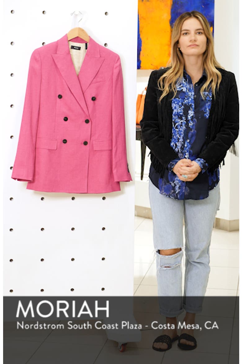 Double Breasted Linen Blazer video