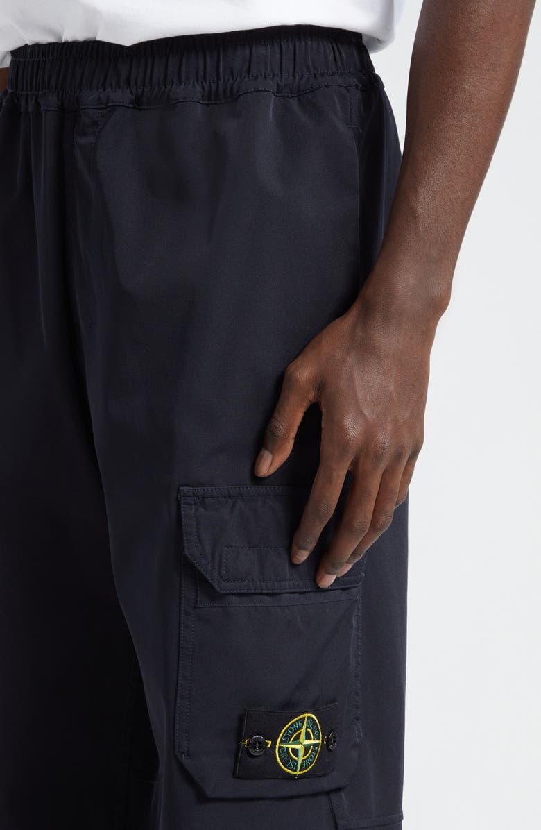 Stone Island Stretch Nylon Cargo Pants, Alternate, color, 