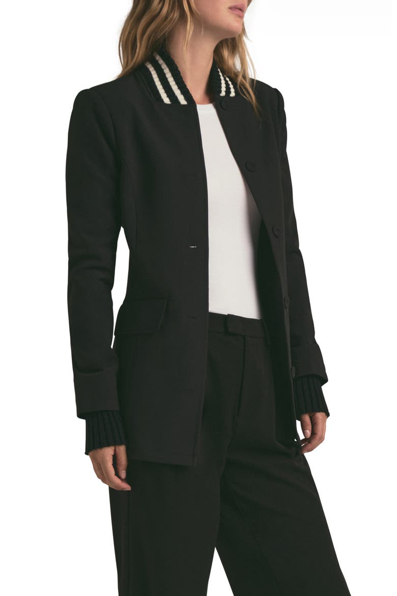 The Varsity Blazer, Alternate, color, BLACK