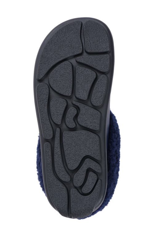 Gc Shoes Shari Faux Shearling Lined Mule In Blue