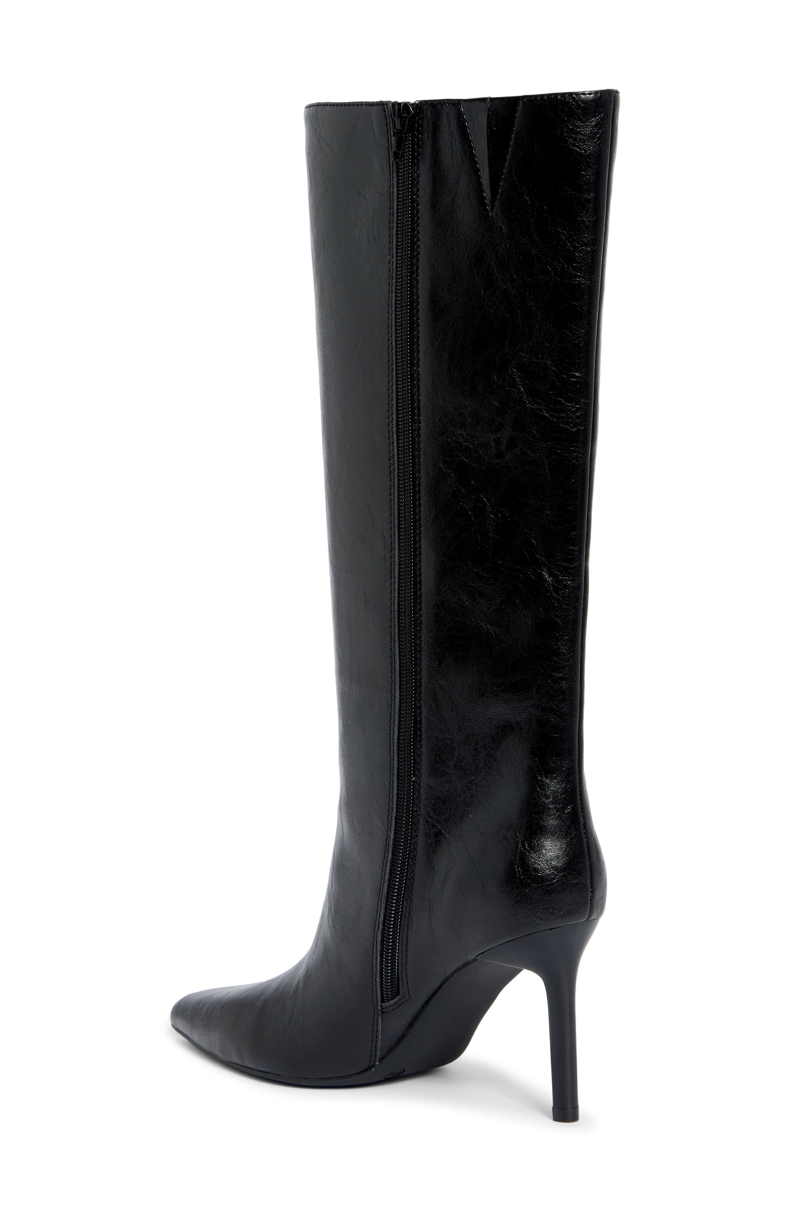 Vanna Tall Boot, Alternate, color, BLACK SMOOTH