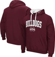 COLOSSEUM Men's Colosseum Maroon Mississippi State Bulldogs Big & Tall Arch & Logo 2.0 Pullover Hoodie