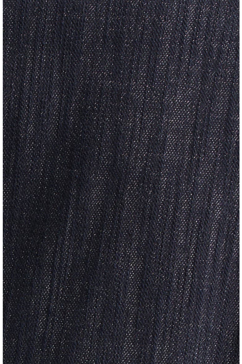 Mélange Cotton Stretch Denim Jacket, Alternate, color, 11 BLUE
