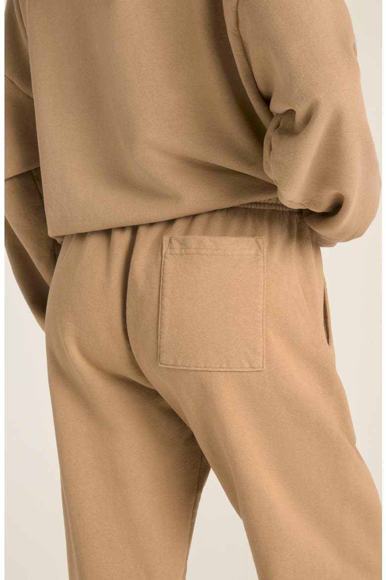 Dawn Classic Cotton Sweatpants, Alternate, color, LATTE