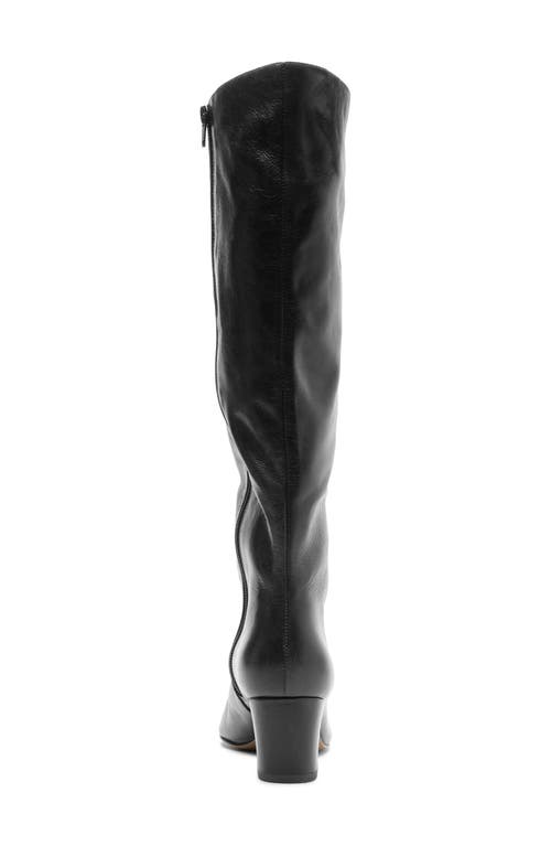 Arezzo Julie Knee High Boot In Black