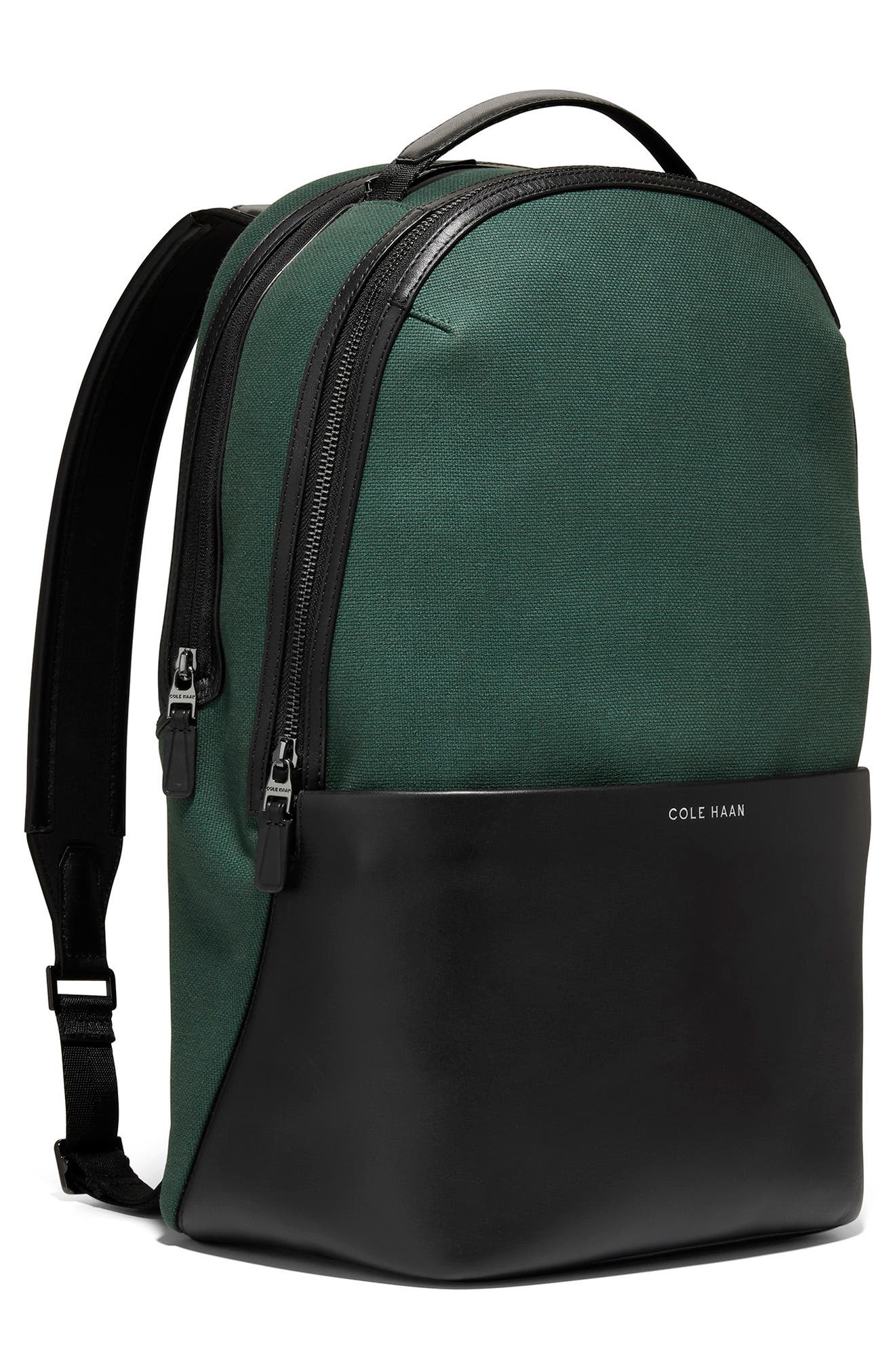 Cole Haan Triboro Canvas & Leather Backpack, Alternate, color, 