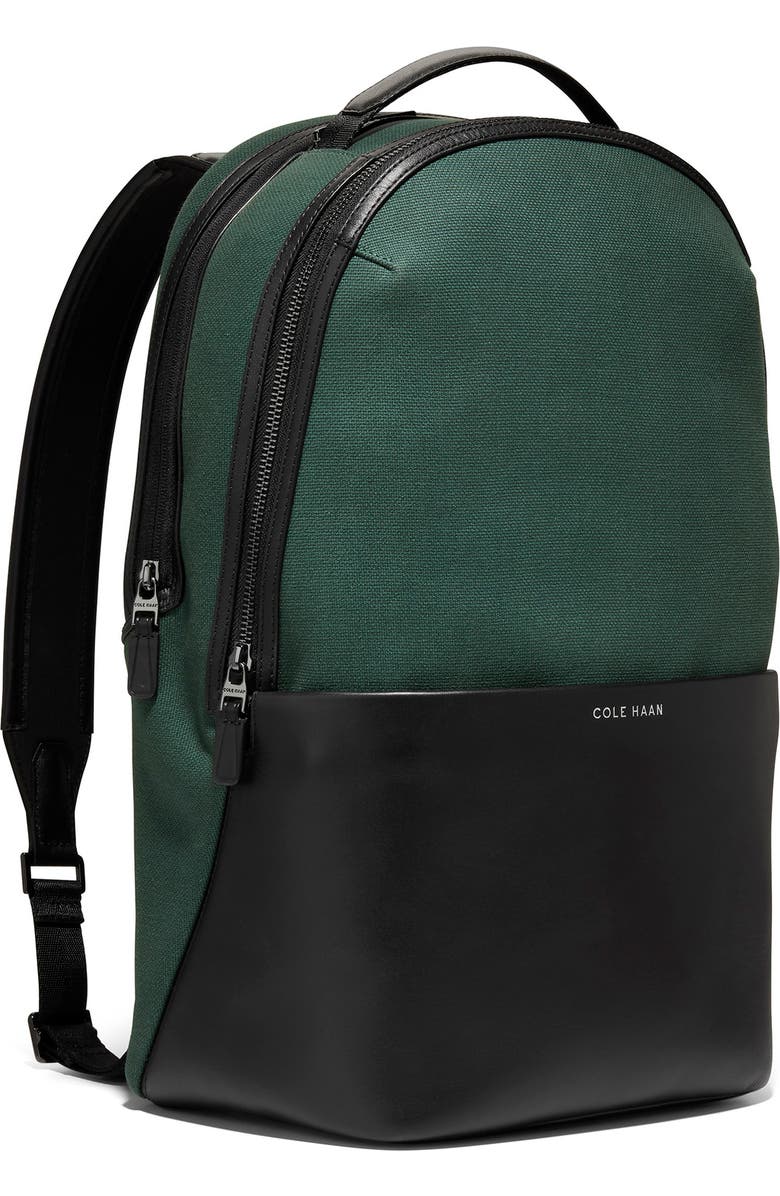 Cole Haan Triboro Canvas & Leather Backpack, Alternate, color,