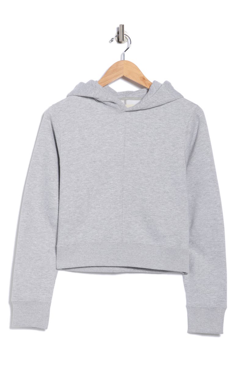 DL1961 Shrunken Hoodie, Alternate, color, Heather Grey