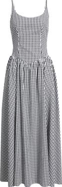 Faithfull the Brand Chiara Cotton Gingham Dress