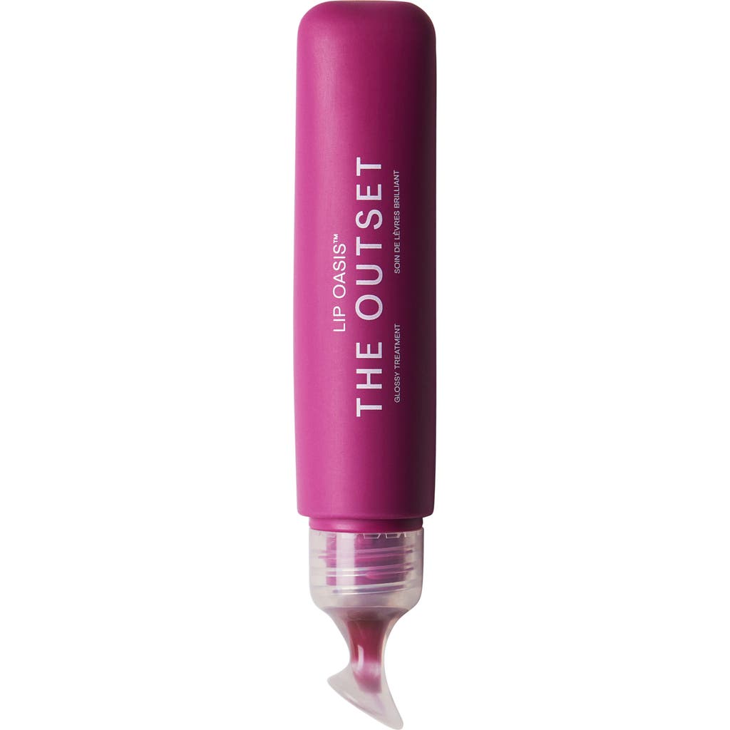 The Outset Lip Oasis Glossy Treatment In Mirage