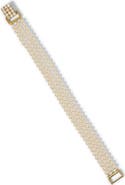 Nadri Madrid Layered Faux Pearl Bracelet