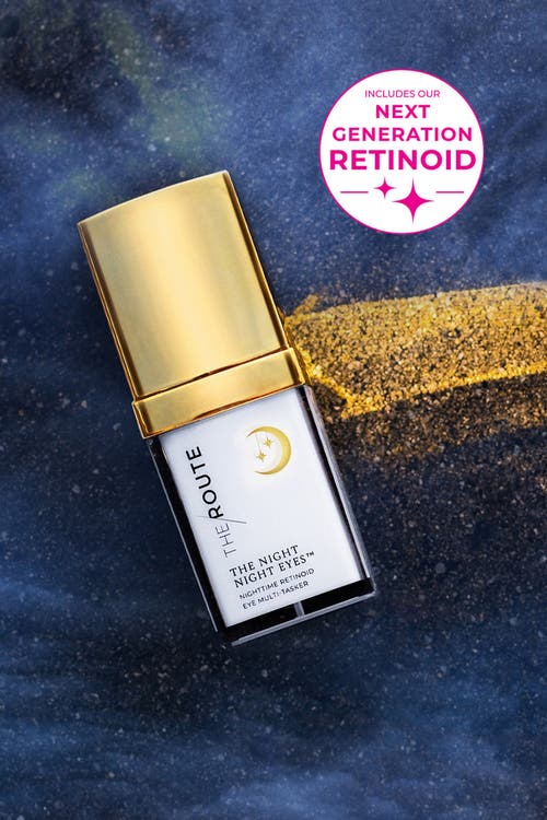 The Route Beauty The Night Night Eyes P.m. Retnoid/retinol Eye Cream